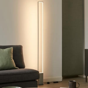 Visualizza i dettagli per Piantana design minimalista led 3000k base in cemento Piantana design minimalista led 3000k base in cemento
