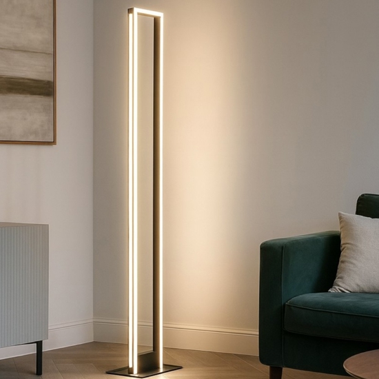 Salvilanas z lampada da terra design moderno led da 2700k a 6500k