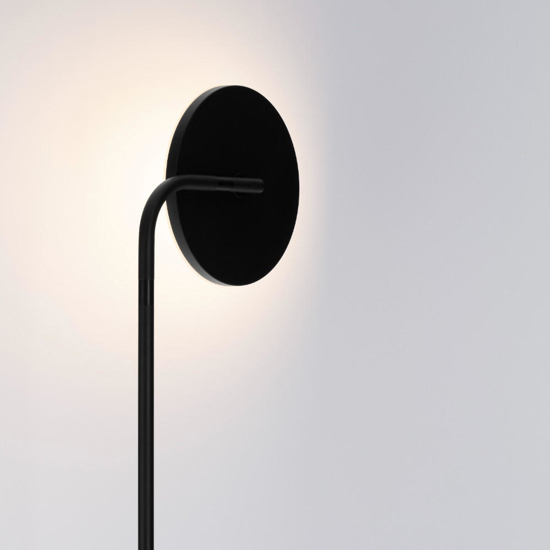 Lampada da terra bianca moderna luce orientabile 30w 3000k