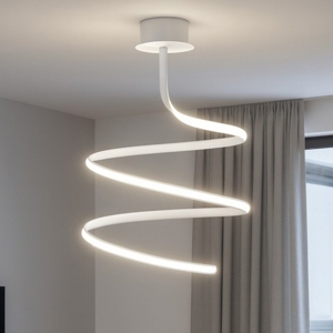 Plafoniera led 3000k originale dimmerabile vivida ribbon