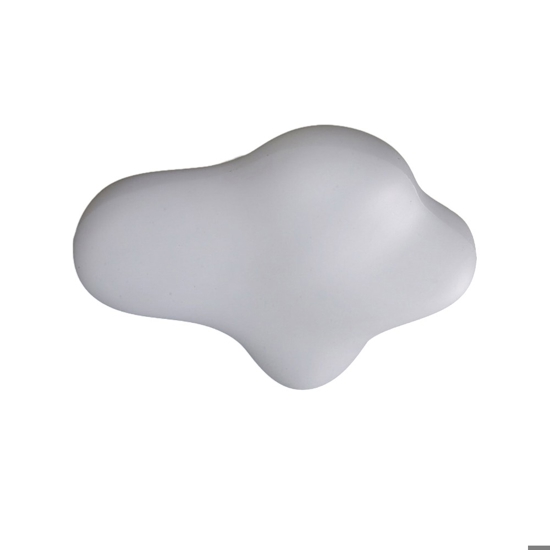 Plafoniera bianca design nuvola per cameretta moderna