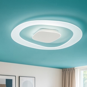 Linea light antigua s plafoniera led moderna 46w 3000k
