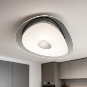 Visualizza i dettagli per Geko pl4 ideal lux plafoniera design sagomato vetro bianco per soggiorno Geko pl4 ideal lux plafoniera design sagomato vetro bianco per soggiorno