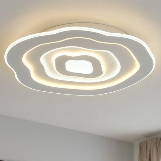 Plafoniera rotonda design unico led 3000k 6500k