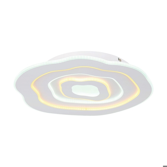 Plafoniera rotonda design unico led 3000k 6500k