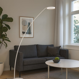 Visualizza i dettagli per Lampada da terra moderna gea luce gpi30 led 3000k dimmerabile bianco orientabile Lampada da terra moderna gea luce gpi30 led 3000k dimmerabile bianco orientabile