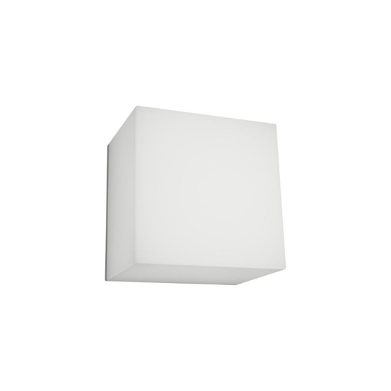 Applique da esterno acrilico bianco quadrata led 3000k 4000k 6000k