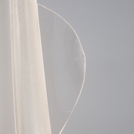 Lampada da terra vela led 31w 3000k design moderna oro