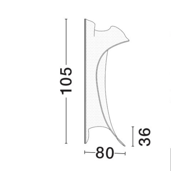 Lampada da terra vela led 31w 3000k design moderna oro