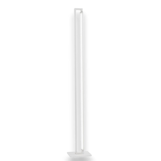 Lampada da terra moderna led luce parabola girevole design squadrato