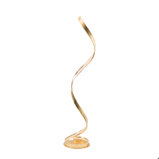 Piantana nastro moderna led 3000k colore oro