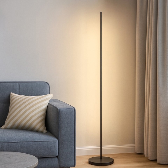 Lampada da terra moderna led 3000k per salotto minimale