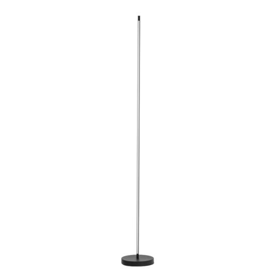 Lampada da terra moderna led 3000k per salotto minimale