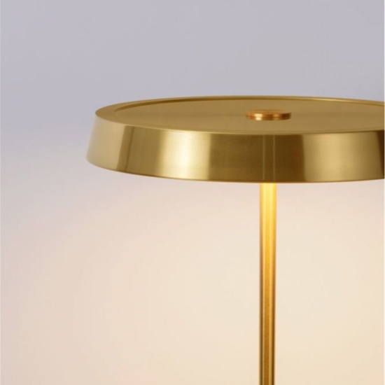 Lampada da terra moderna led 3000k colore oro