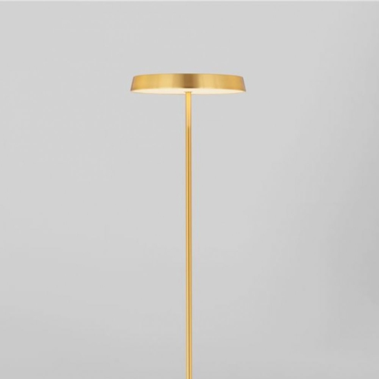 Lampada da terra moderna led 3000k colore oro