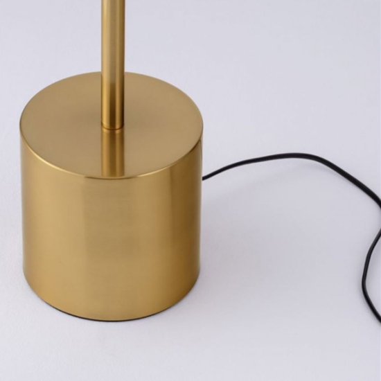 Lampada da terra moderna led 3000k colore oro