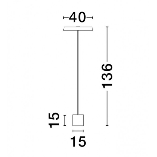 Lampada da terra moderna led 3000k colore oro