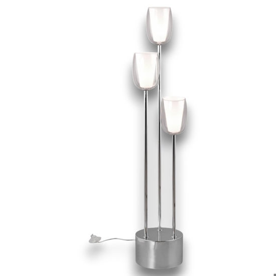 Lampada da terra moderna 3 luci per soggiorno