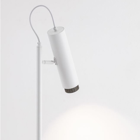 Lampada da terra moderna orientabile per salotto