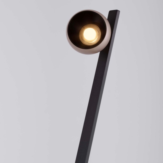 Lampada da terra per lettura led 3000k orientabile