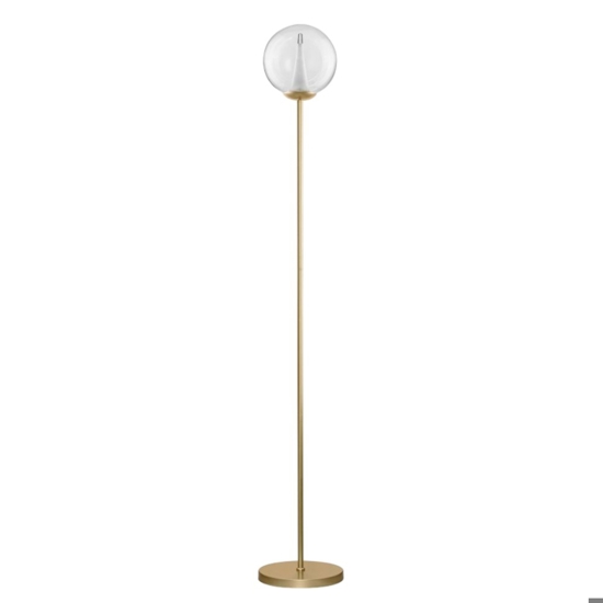 Lampada da terra moderna led 3000k dimmerabile colore oro