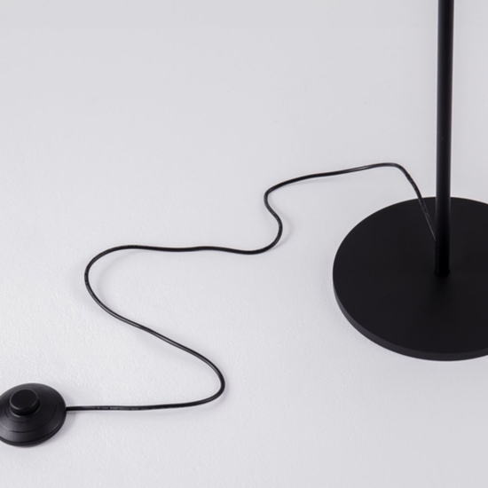 Lampada da terra moderna led 3000k rotondo h123 cm