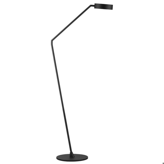 Lampada da terra moderna led 3000k tondo orientabile