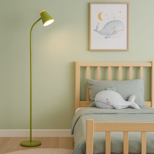 Visualizza i dettagli per Lampada piantana plastica verde led 4,5w 3000k per cameretta Lampada piantana plastica verde led 4,5w 3000k per cameretta