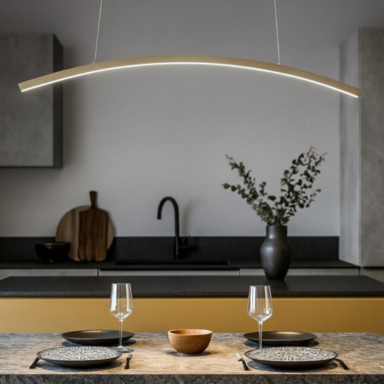 Vivida bow lampadario sabbia led 30w 3000k 4000k per cucina