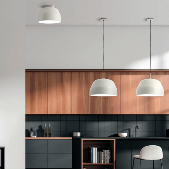 Grande lampadario sabbia per tavolo cucina design campana miloox mug