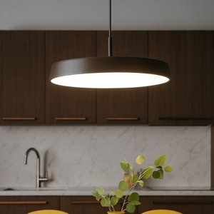 Lampadario per cucina moderna caffe' led 39w 3000k 4000k dimmerabile