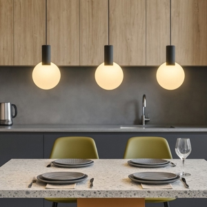 Eglo sarona lampadario per tavolo da cucina  nero oro