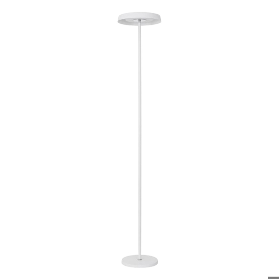 Piantana moderna bianca led 18w 3000k design minimale