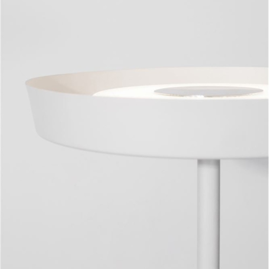 Piantana moderna bianca led 18w 3000k design minimale