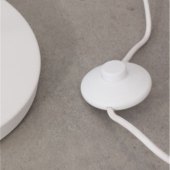 Piantana moderna bianca led 18w 3000k design minimale