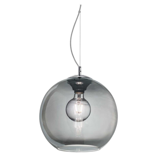 Nemo sp1 d20 fume' ideal lux lampadario boccia sfera vetro