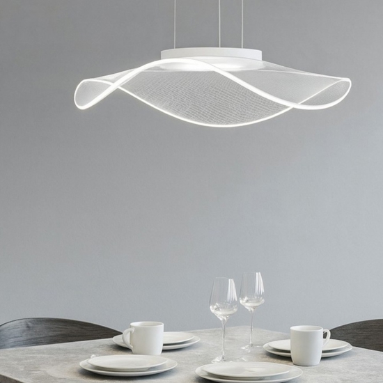 Lampadario medusa design per cucina moderna led 30w 3000k perenz illuminazione