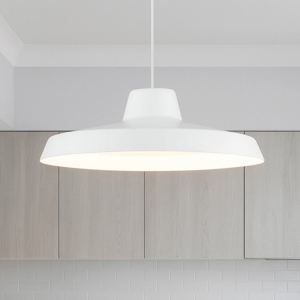 Lampadario da cucina led 3000k linea light miguel bianco