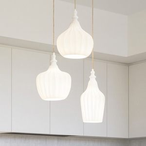 Gea luce lampadario cucina cleofe bianco 3 luci