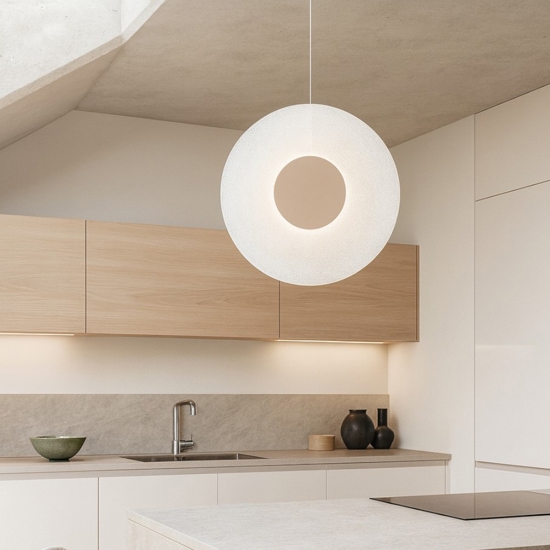 Ondaluce so candy lampadario da cucina vetro trasparente design