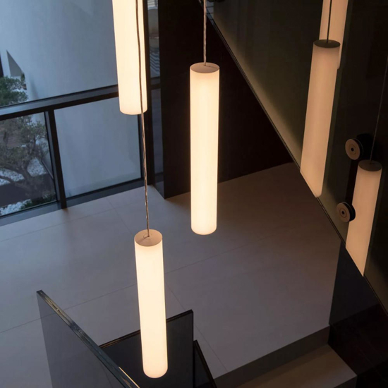 Lampadario da cucina multipla 3 cilindri led linea light tu-v