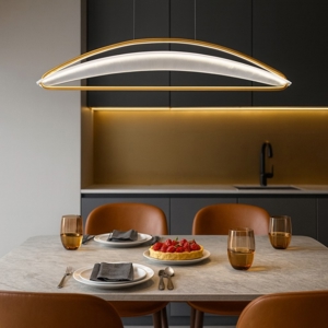 Visualizza i dettagli per Maytoni breeze lampadario per tavolo cucina moderna led 3000k Maytoni breeze lampadario per tavolo cucina moderna led 3000k