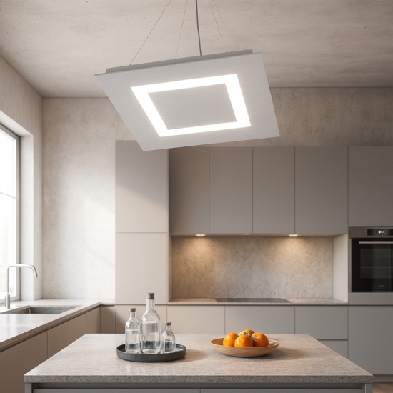 Toplight carpet lampadari cucina moderna grigio