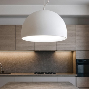 Affralux diodi lampadario per cucina bianco led 40w 3000k