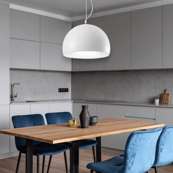Affralux diodi lampadario per cucina bianco led 40w 3000k