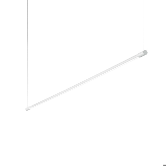 Yoko sp ideal lux lampadario per isola cucina moderna bianco led 16w 3000k