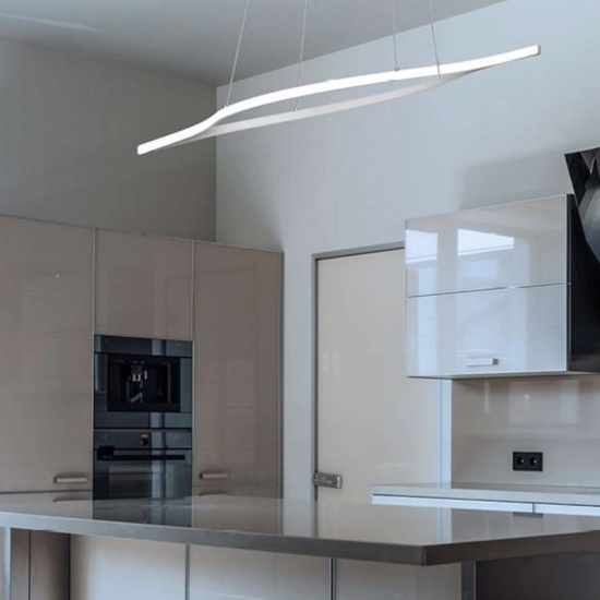 Lampadario led da cucina vivida arrow dimmerabile da 3000k a 6000k