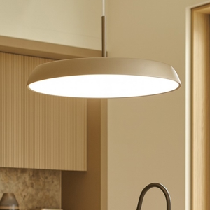 Lampadario vivida pinco sabbia da cucina moderna led 40w 3000k 4000k dimmerabile
