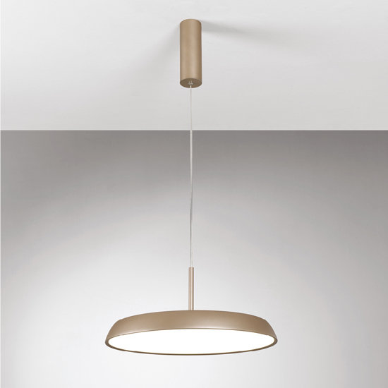 Lampadario vivida pinco sabbia da cucina moderna led 40w 3000k 4000k dimmerabile