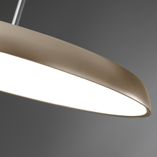 Vivida pinco lampadario da cucina sabbia led 50w 3000k 4000k dimmerabile
